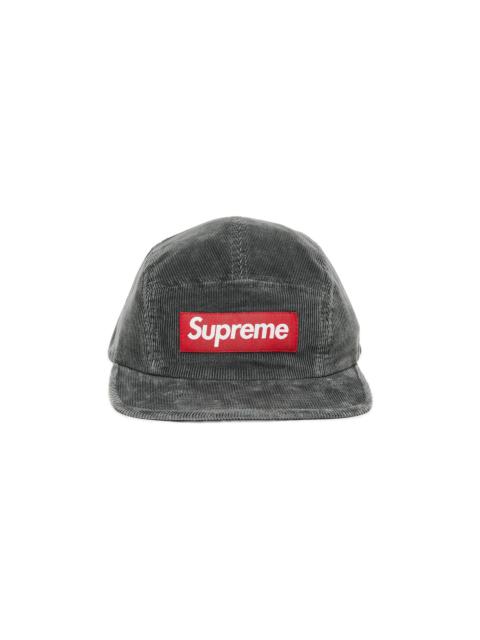 Supreme Corduroy Camp Cap 'Grey'