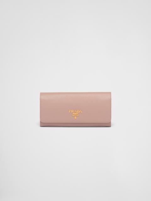 Prada Large Saffiano Leather Wallet