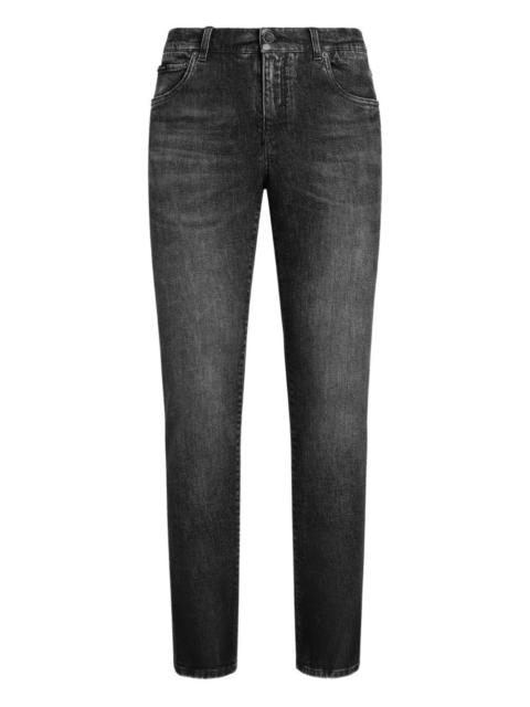 Dolce & Gabbana logo-plaque jeans