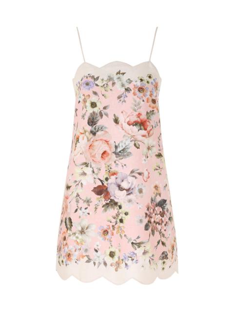 Zimmermann ACACIA SCALLOP MINI DRESS