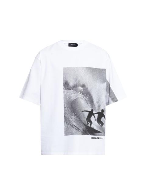 graphic-print T-shirt