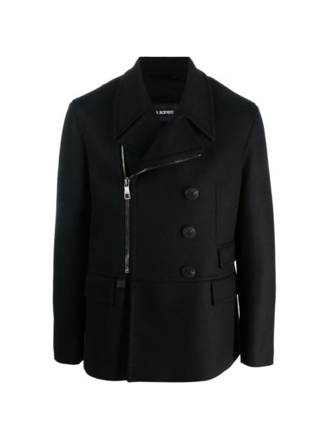 double-brested tailored jacket