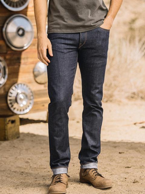 HIROSHI KATO The Pen Slim - Indigo Raw 10.5oz Selvedge
