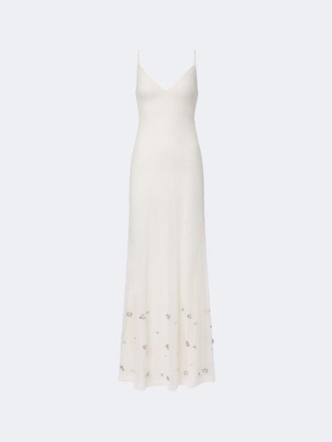 ROLAND MOURET Beaded embellished gown