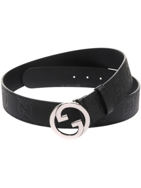 GUCCI Gucci Blondie Wide Belt Black