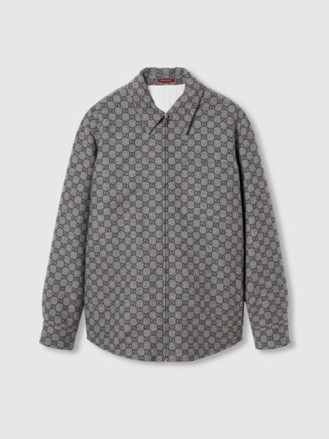 GG flannel overshirt
