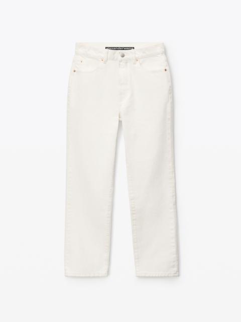 Alexander Wang OG HIGH-RISE STOVEPIPE JEAN IN DENIM