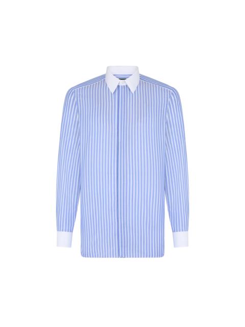 TOM FORD WIDE STRIPE CLASSIC FIT SHIRT
