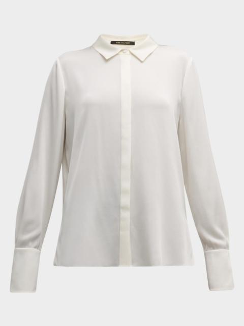 KOBI HALPERIN Larissa Split-Cuff Button-Down Blouse
