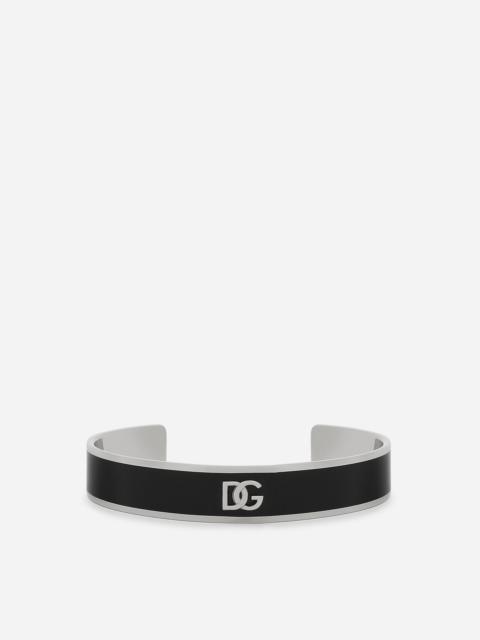 Dolce & Gabbana Enameled bracelet with DG logo