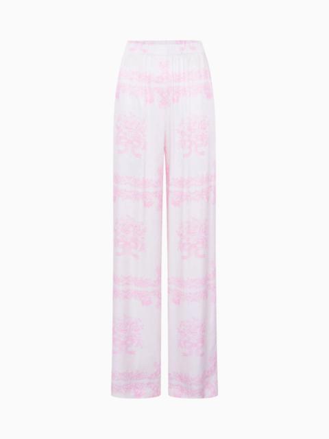 LoveShackFancy Helia Bandana Toile Print Pant