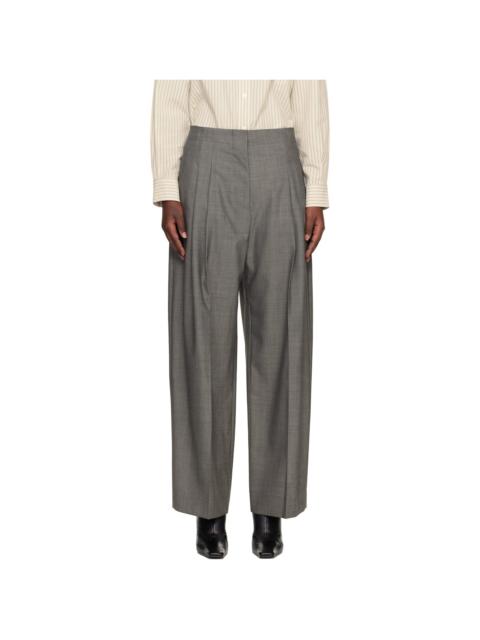 Studio Nicholson Gray Lira Trousers