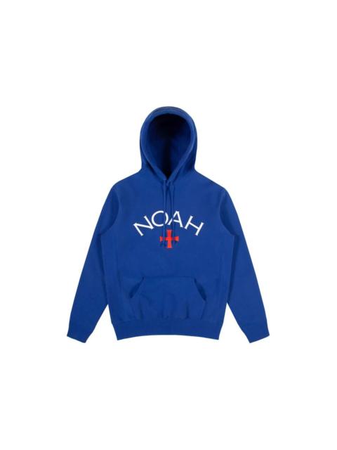 Noah Noah Core Logo Hoodie Royal