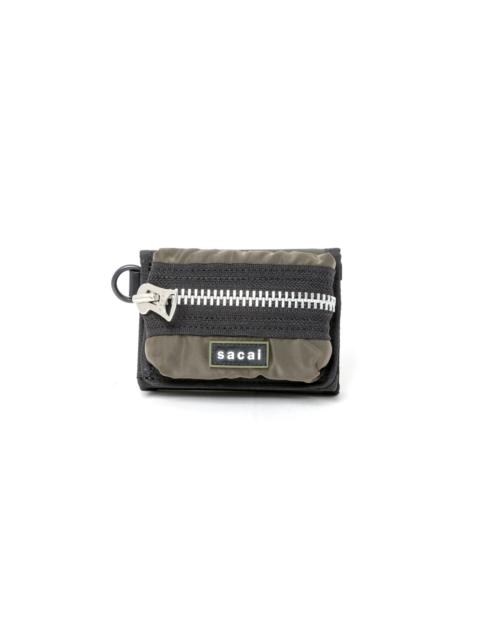 sacai Pocket Trifold Wallet