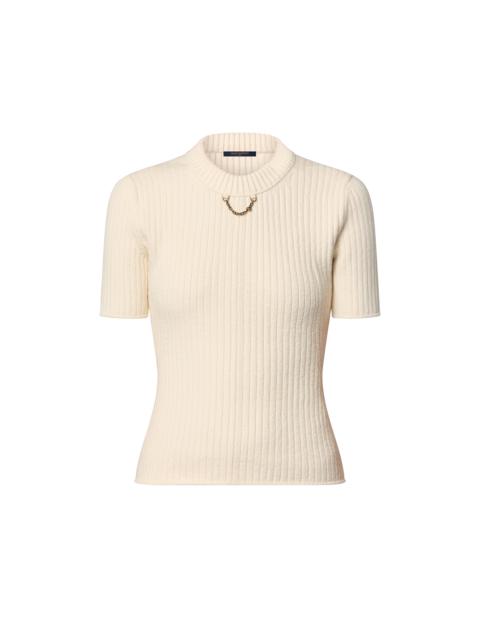 Louis Vuitton Ribbed Knit Top