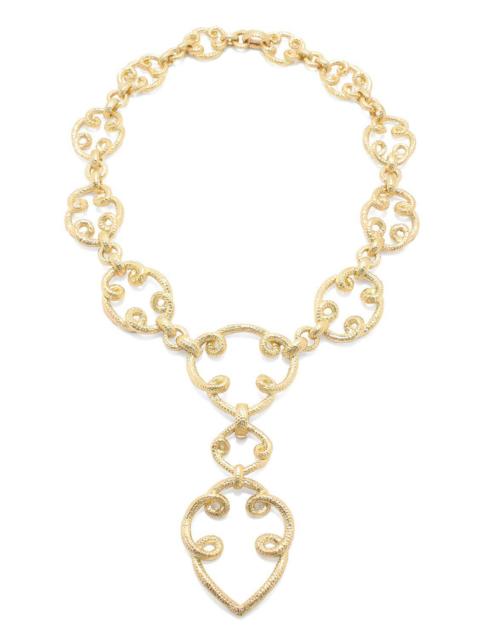 Arabesque Loop Chain Necklace