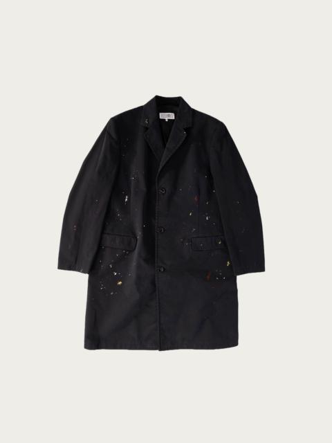 MM6 Maison Margiela Cotton Painter Jacket - Black