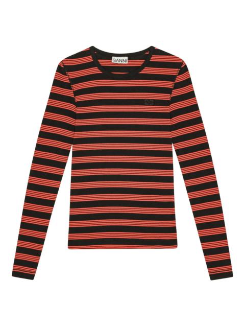 GANNI Striped T-shirt