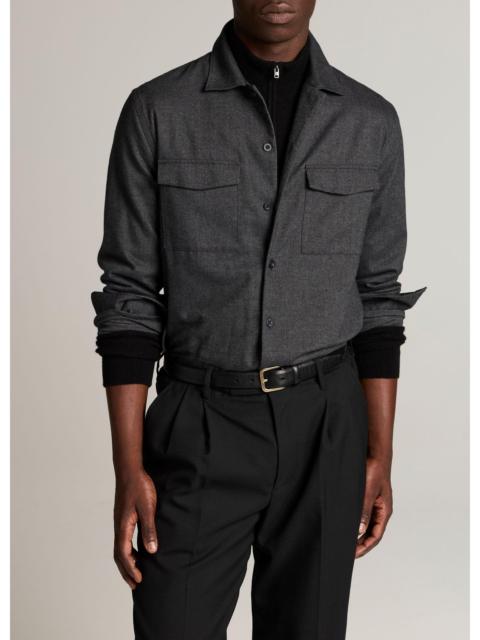 Vince Cotton Flannel Garage Shirt