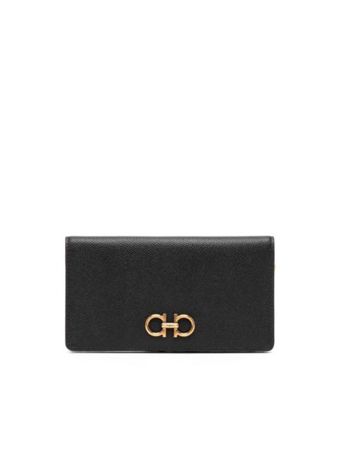 FERRAGAMO Gancini continental leather wallet