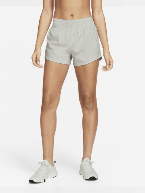 Nike One Women's Dri-FIT Mid-Rise 3" Brief-Lined Shorts