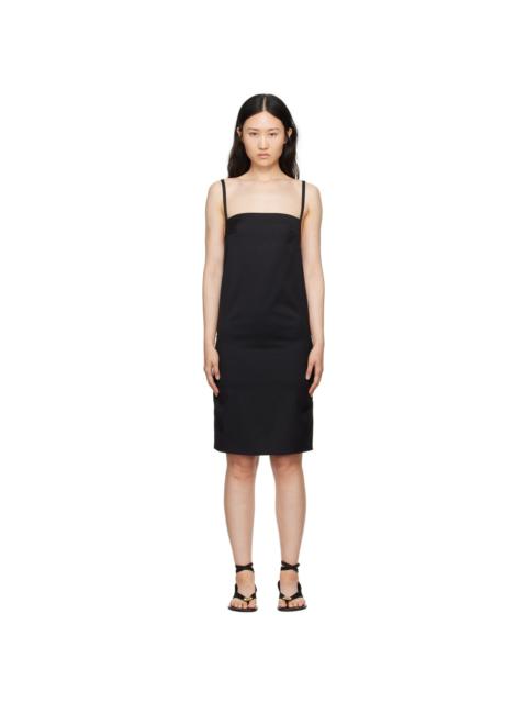 Loulou de Saison Black Blanca Minidress