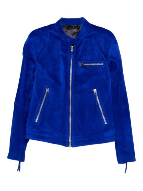 TOM FORD zip-up suede jacket