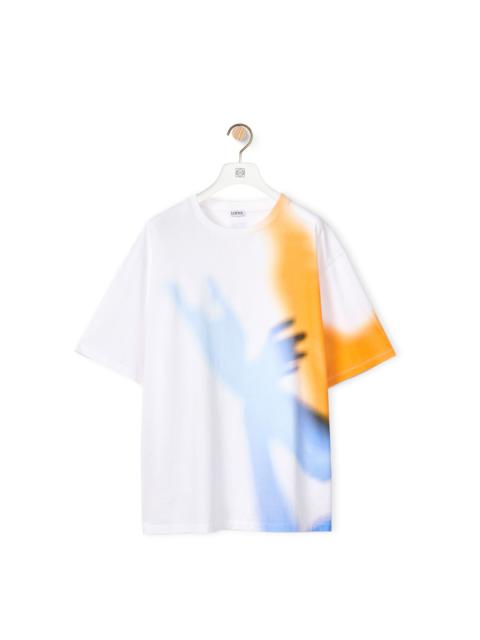 Loewe Shadow print T-shirt in cotton