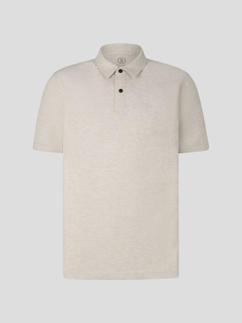 Timo Polo shirt in Beige melange