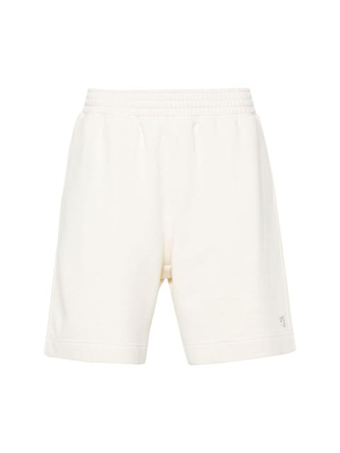 embroidered-logo cotton bermuda shorts