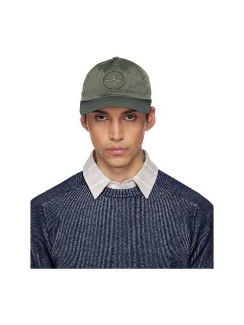 Stone Island Khaki 9100011 Nylon Metal ECONYL Cap