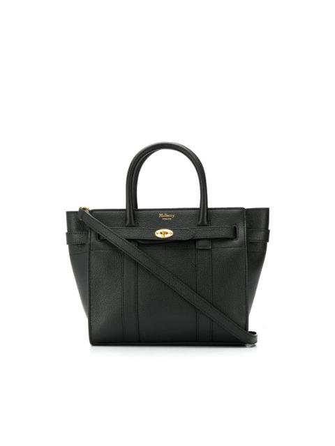 Mulberry mini zipped Bayswater tote