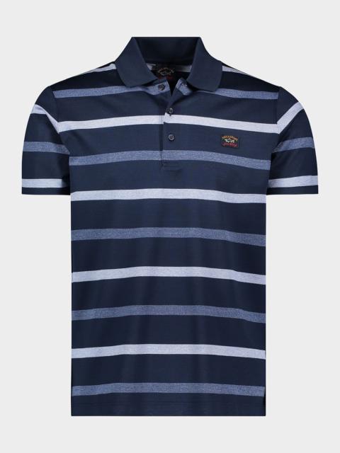Paul & Shark Organic cotton piqué polo with iconic badge