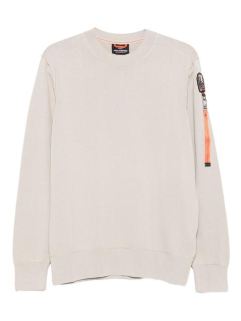 PARAJUMPERS logo-patch sweatshirt
