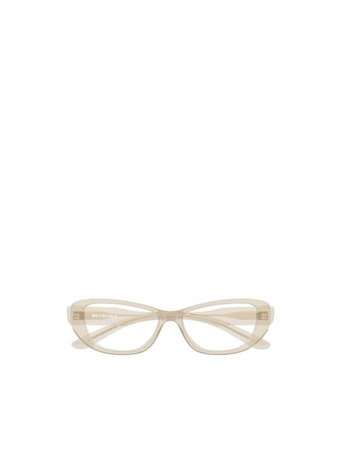 BALENCIAGA BB cat-eye frame glasses