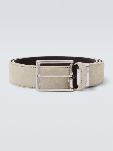 Canali Suede belt