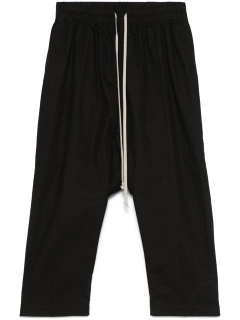 Rick Owens drawstring cropped trousers