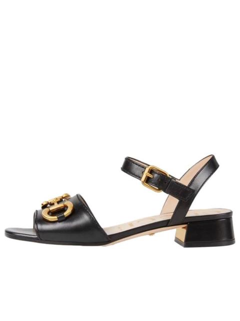 GUCCI (WMNS) Gucci Horsebit Black Sandals 655413-BKO00-1000