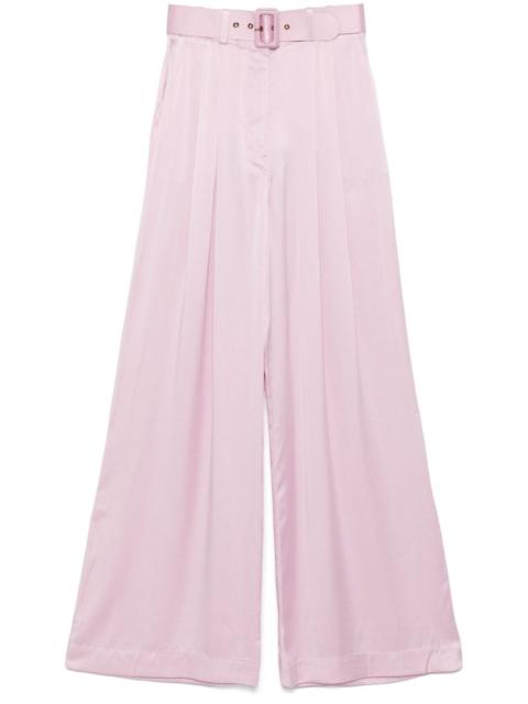 Zimmermann silk tuck pants