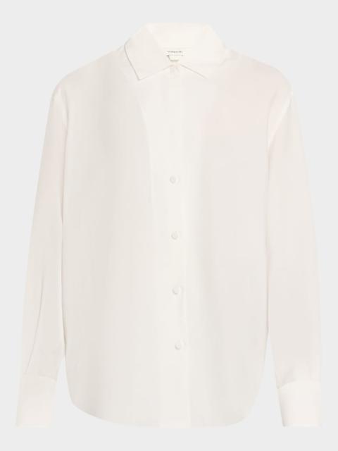Vince Refined Twill Covered Button Shirt
