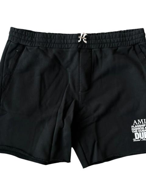 AMIRI Dubai Exclusive Logo Shorts "Black & White" AMJYSH1012 001