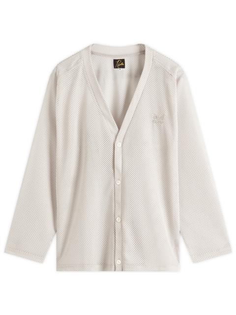 NEEDLES Needles Mesh V-Neck Cardigan