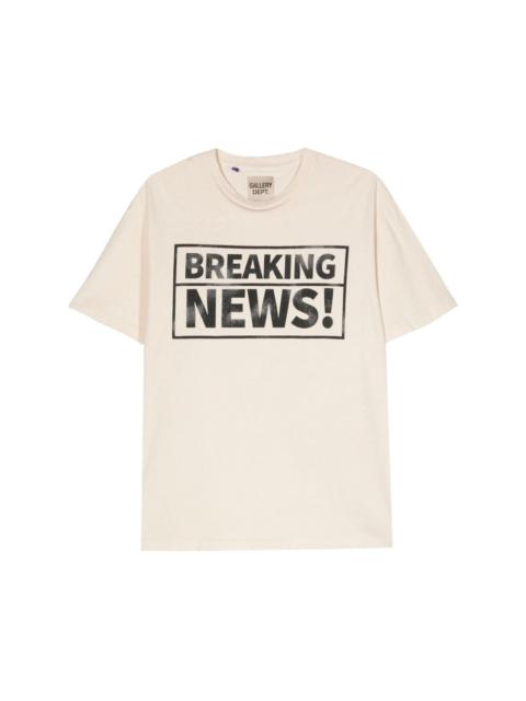 GALLERY DEPT. Breaking News T-shirt