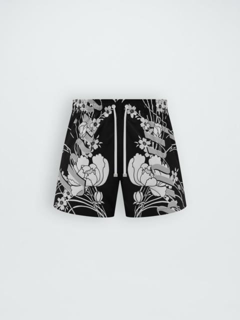 AMIRI FLORAL AMIRI SWIM TRUNK