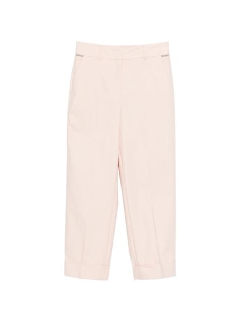 PESERICO cuffed-hem trousers