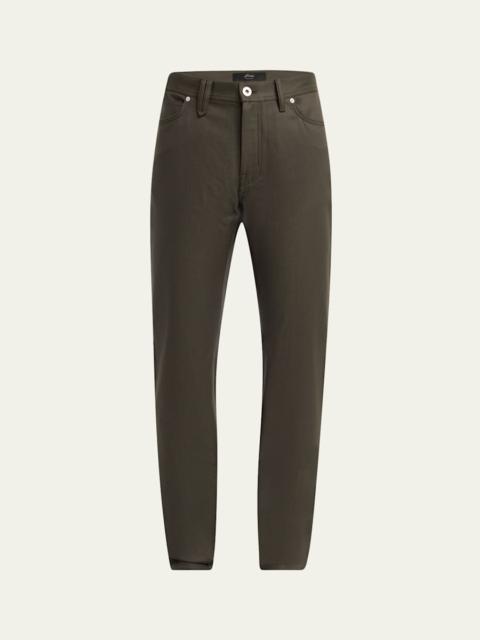 Brioni Men's Slim Twill Five-Pocket Pants