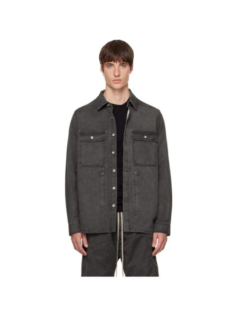 Rick Owens DRKSHDW Gray Tower Outershirt