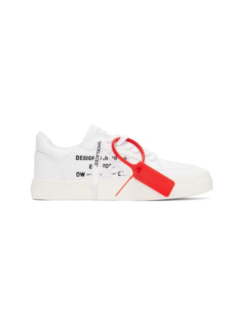 Off-White White New Low Vulcanized Animation Sneakers