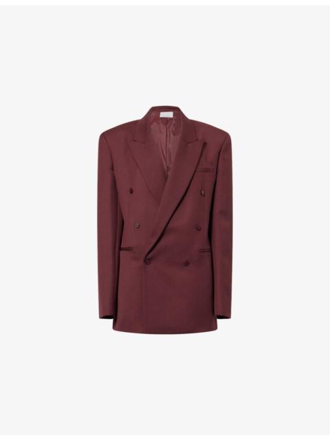 The Frankie Shop Monterey Structured Wool-Blend Blazer