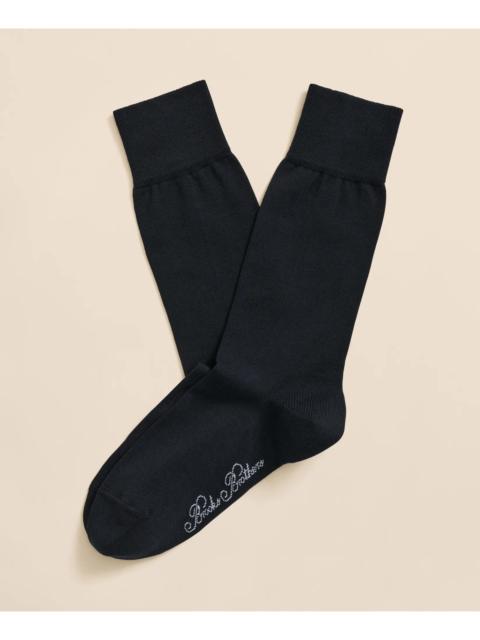 Brooks Brothers Egyptian-Cotton-Blend Socks